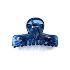Pince à cheveux crabe 6.8cm bleu