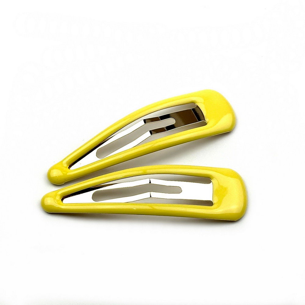 Lot de 2 pinces cheveux clic clac 7cm