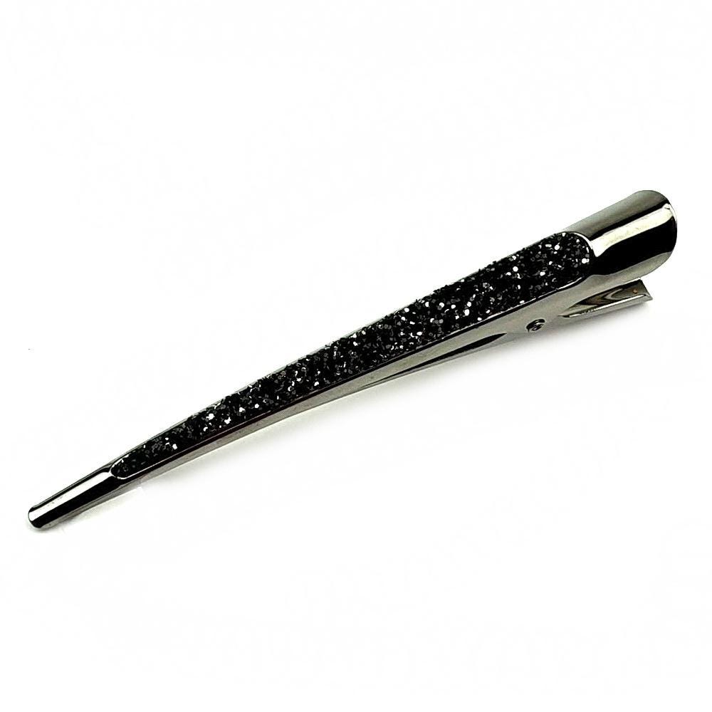 Grande pince cheveux concorde paillettes 13cm