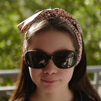 Bandeau headband cheveux pantère