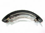 Barrette cheveux paillettes incurvée cheveux épais