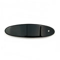 Barrette Cheveux Ovale noir 9,5cm Strass 