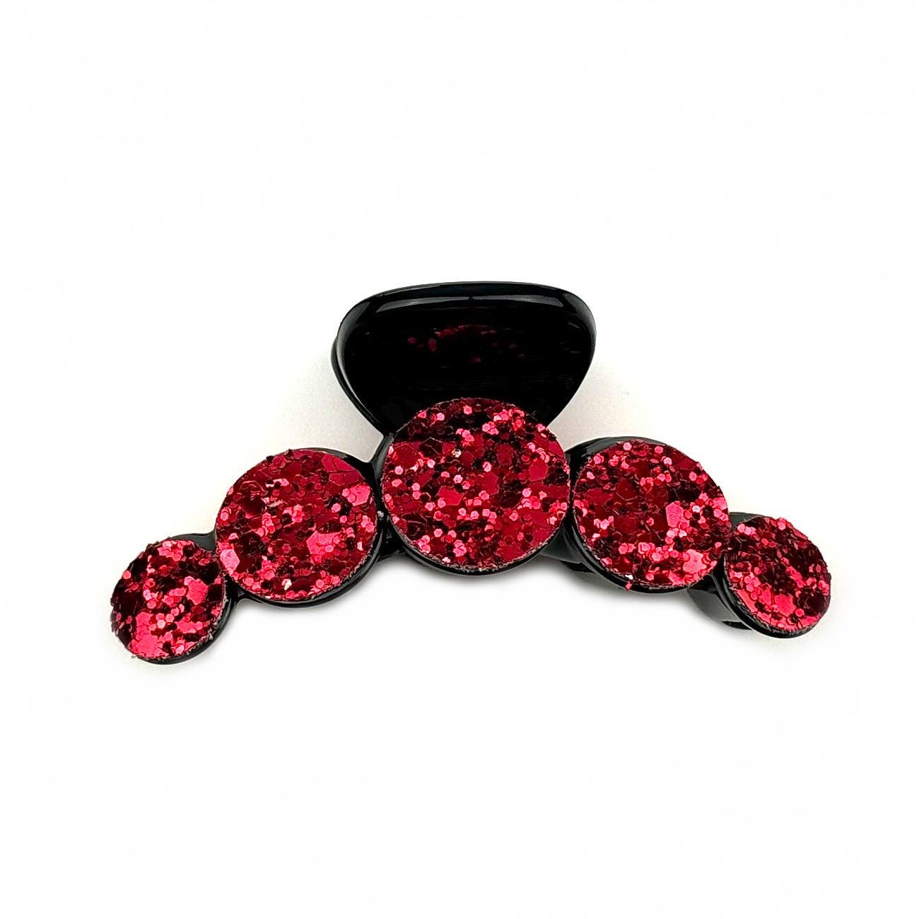 Pince cheveux fantaisie à paillettes