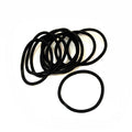 Lot de 10 élastiques cheveux noir