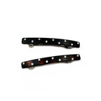 Barrette cheveux 6.5cm avec strass