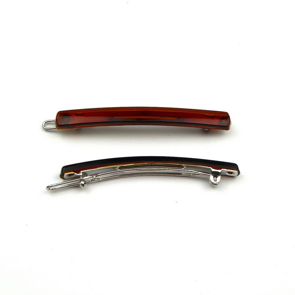 Barrettes cheveux Made in France 6.7cm 