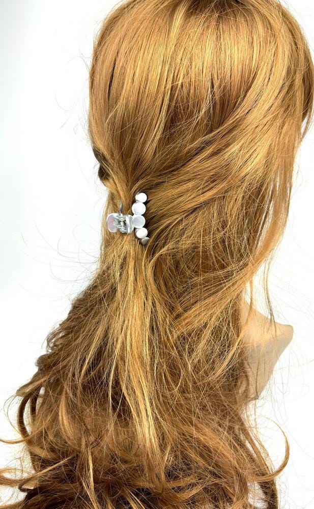 Lot de 2 pinces cheveux 4cm