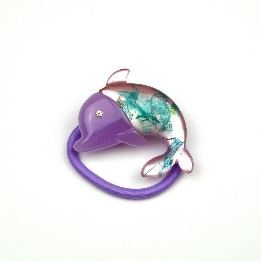 Lot de 6 élastiques cheveux dauphin