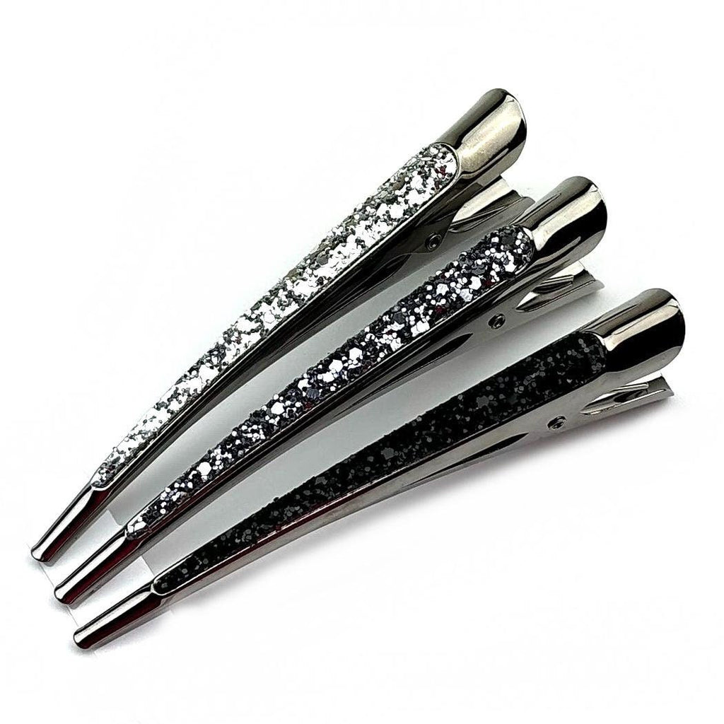 Grande pince cheveux concorde paillette 13cm