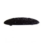 Barrette cheveux ovale 9cm paillettes