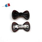 Lot de 2 barrettes cheveux Fabrication française 4.9cm