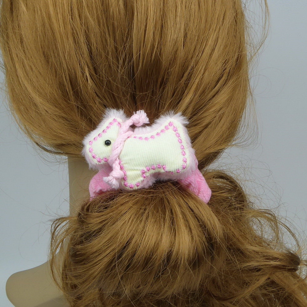 Lot de 2 chouchous élastique enfant chien