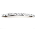 Barrette cheveux paillettes fines longue 10cm