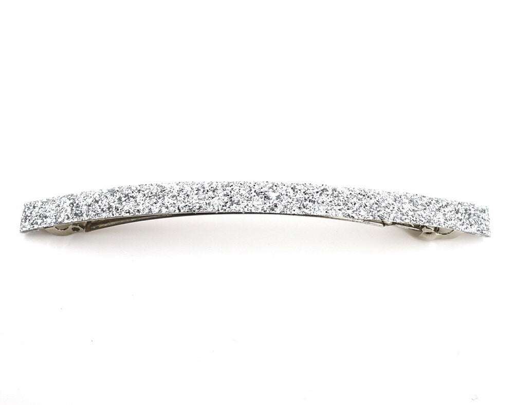 Barrette cheveux paillettes fines longue 10cm
