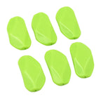 Lot de 10 perles plates à facette