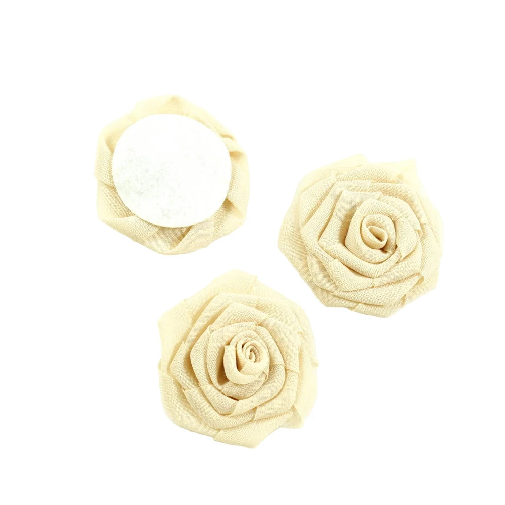 Lot de 6 fleurs rose