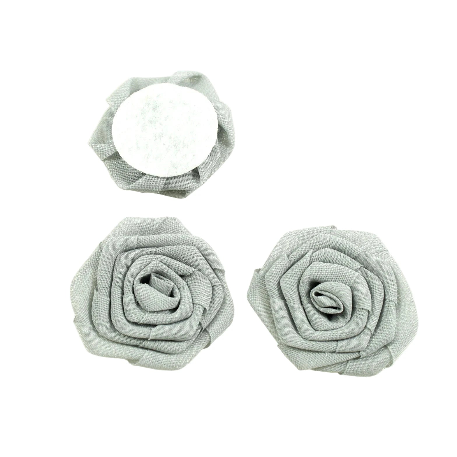 Lot de 6 fleurs rose