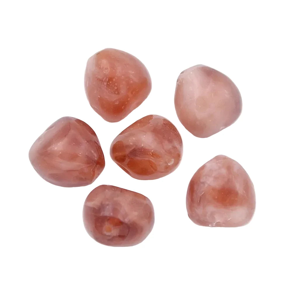 Lot de 10 perles forme coeur en acrylique.