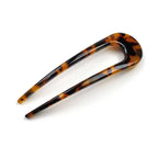 Épingle pic cheveux en acétate premium 9.5cm pour chignon élégant