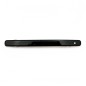 Barrette cheveux longue 10cm fait main avec strass - marron ou noir