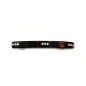 Barrette cheveux 6.5cm fait main, avec strass - marron ou noir