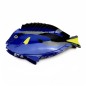 Pince cheveux poisson bleu, acetate